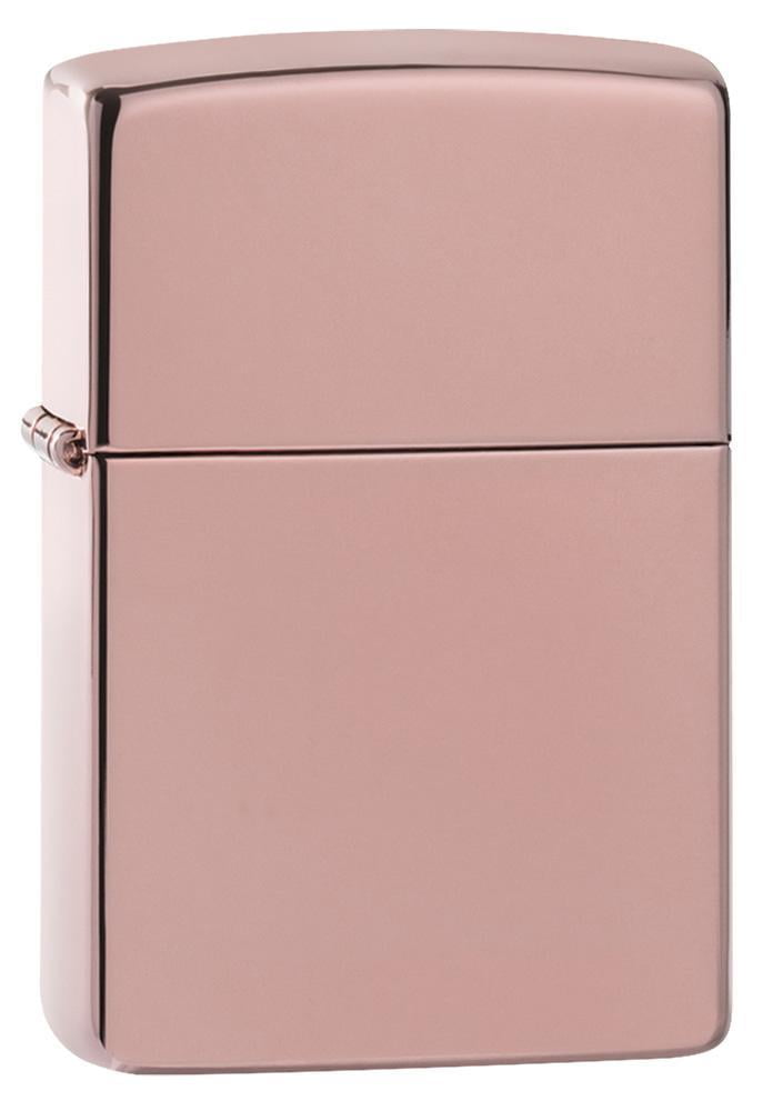 Zippo High Polish Rose Gold Pocket Lighter - Walmart.com