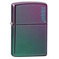 thumbnail image 1 of Zippo Iridescent Zippo Logo Pocket Lighter, 1 of 13