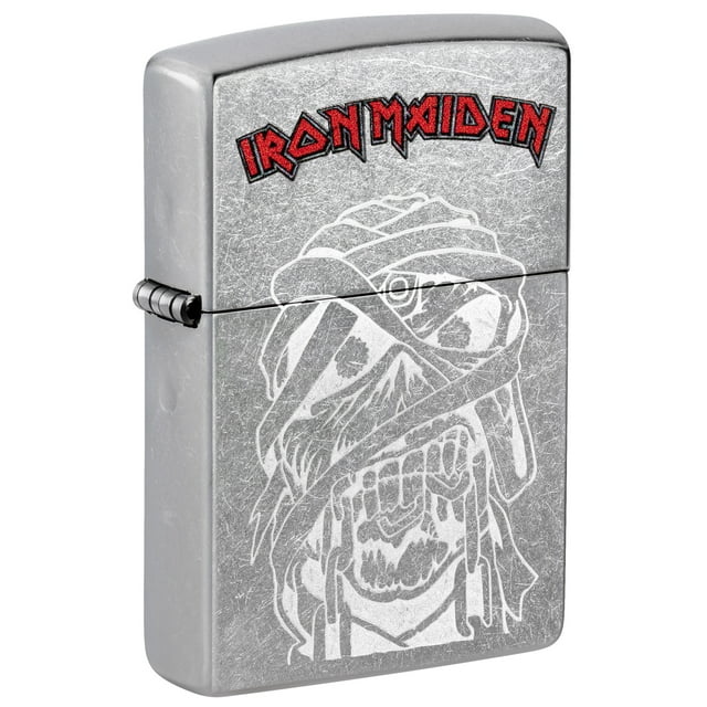 Creative Promotions Ltd | GENUINE ZIPPO LIGHTER In Vintage Brushed Silver Chrome Finish