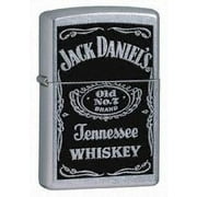 Zippo 24779 Windproof Lighter Jack Daniels Label Street Chrome Finish