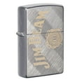 thumbnail image 1 of Zippo Jim Beam Diagonal Weave Pocket Lighter, 1 of 6