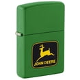 thumbnail image 1 of Zippo Pocket Lighter John Deere Logo Design Moss Green, 1 of 7