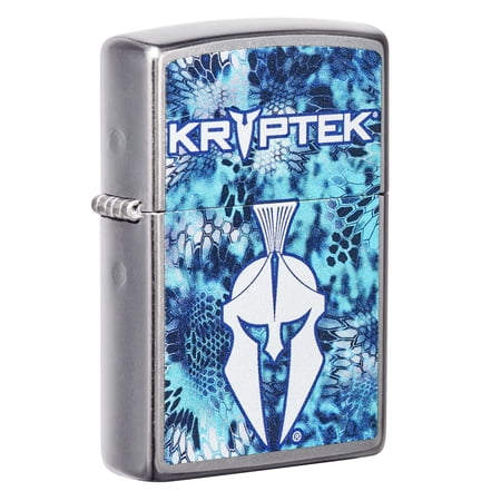 Zippo Kryptek Pontus Street Chrome Pocket Lighter