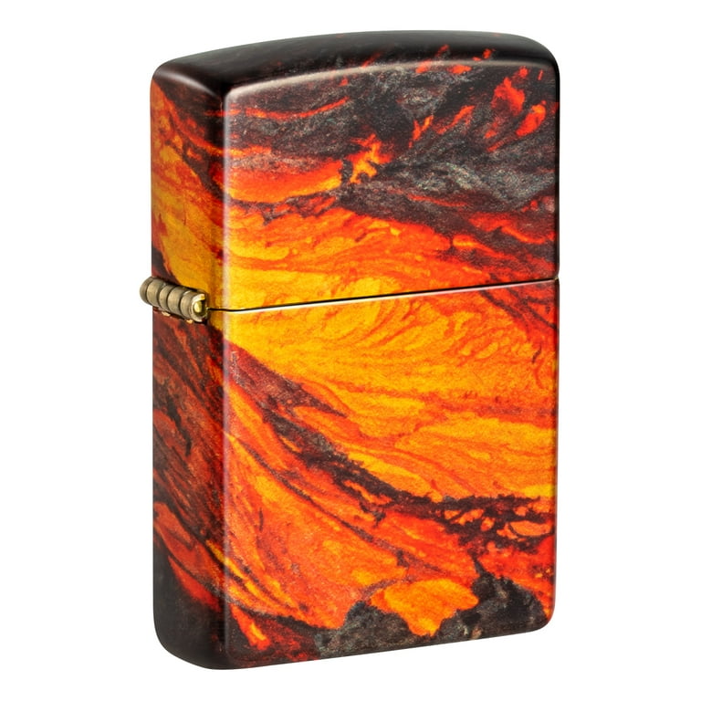 Zippo Lava Flow Design 540 Fusion Pocket Lighter - Walmart.com