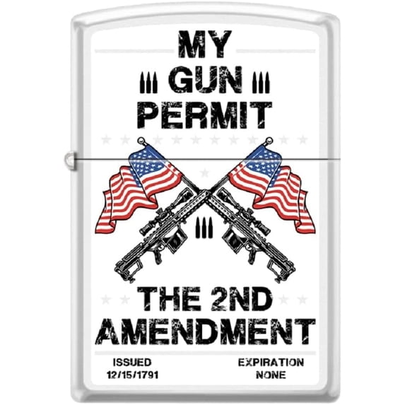 Zippo Lighter - Amendment We The People #Z6001