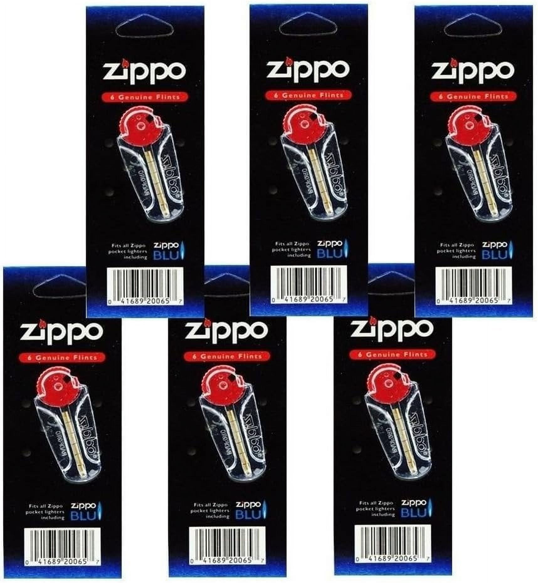Zippo Lighter 6 Flint Card (Total 36 Flints) - Walmart.com