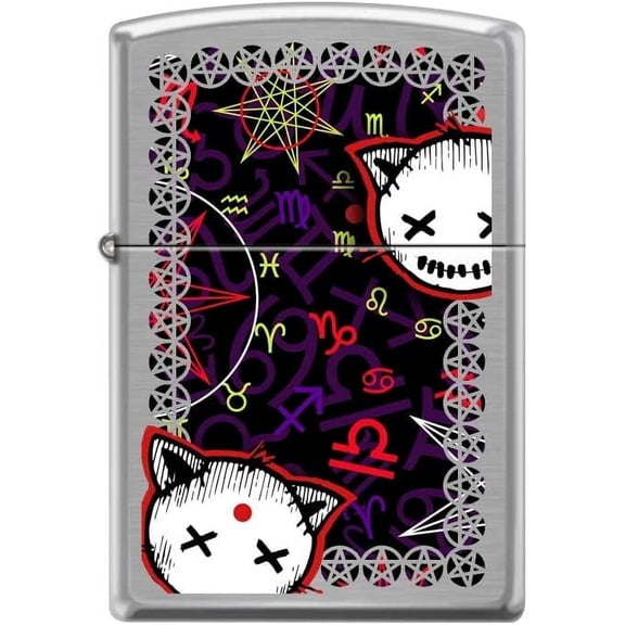 Zippo Lighter-Alien Space Star UFO Windproof Lighter (Astrological Z5413)