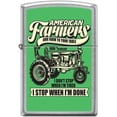 thumbnail image 1 of Zippo Lighter-American Farmers Tractor Street Chrome Windproof Lighter #Z5381, 1 of 6