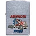 thumbnail image 1 of Zippo Lighter - American Pride Street Chrome, 1 of 2