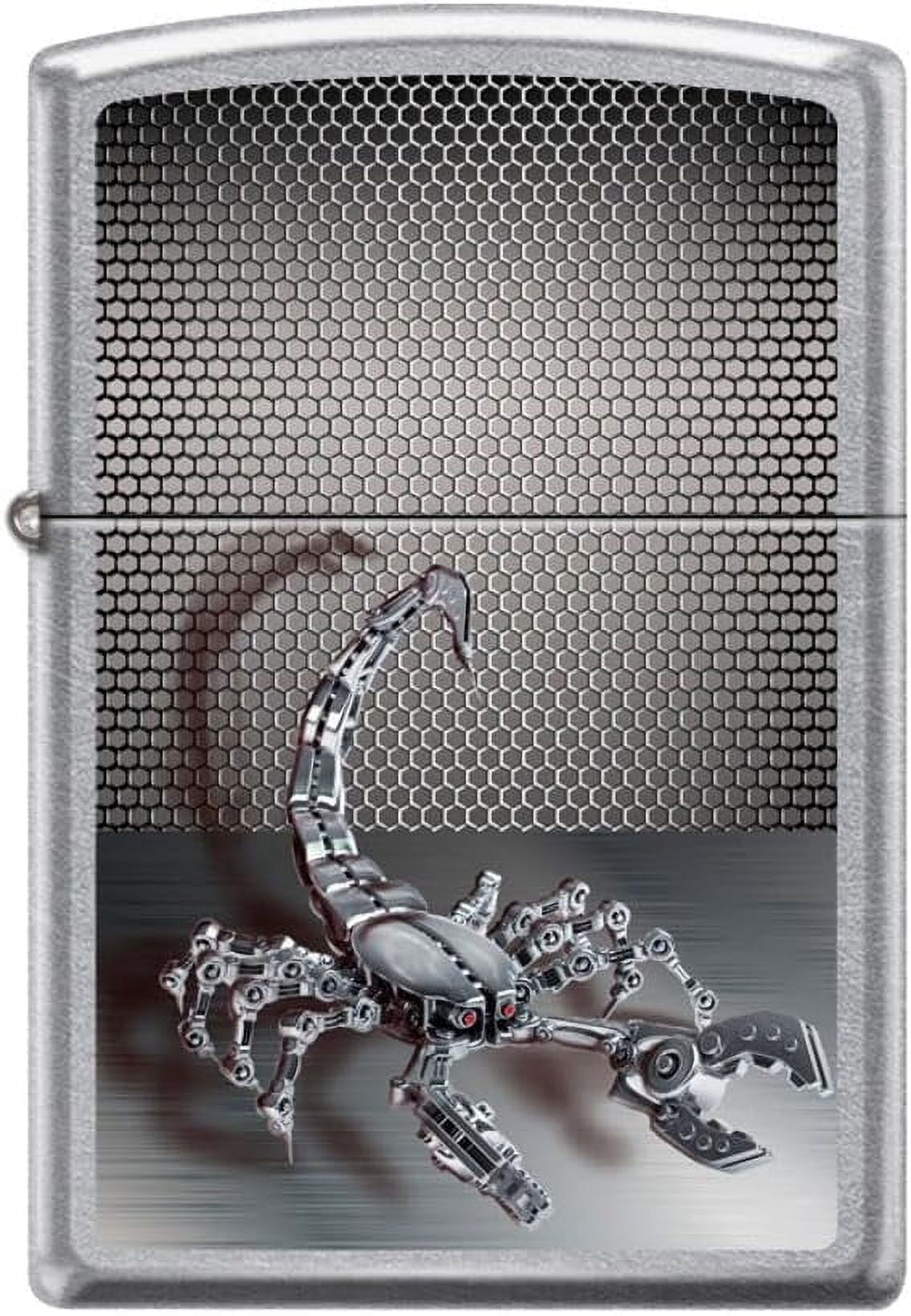 Zippo Lighter- Animals Outdoors Nature Windproof Lighter (Robot Scorpion Z5133)