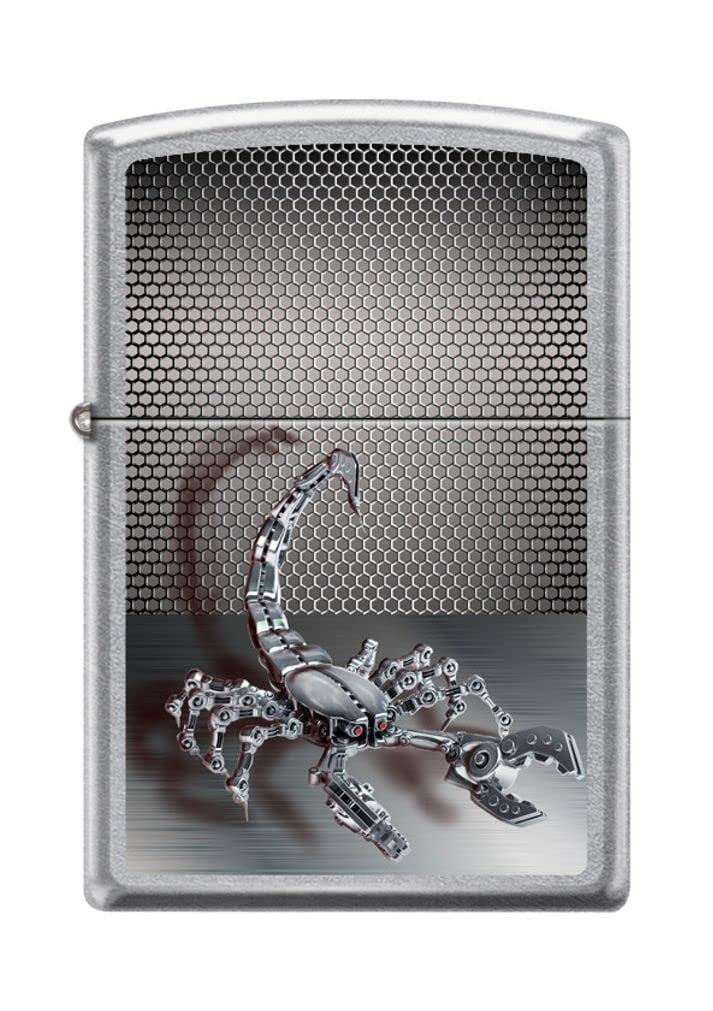 Zippo Lighter- Animals Outdoors Nature Windproof Lighter (Robot Scorpion Z5133)
