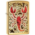 thumbnail image 1 of Zippo Lighter- Animals Outdoors Nature Windproof Lighter (Scorpion Brass #29096), 1 of 7