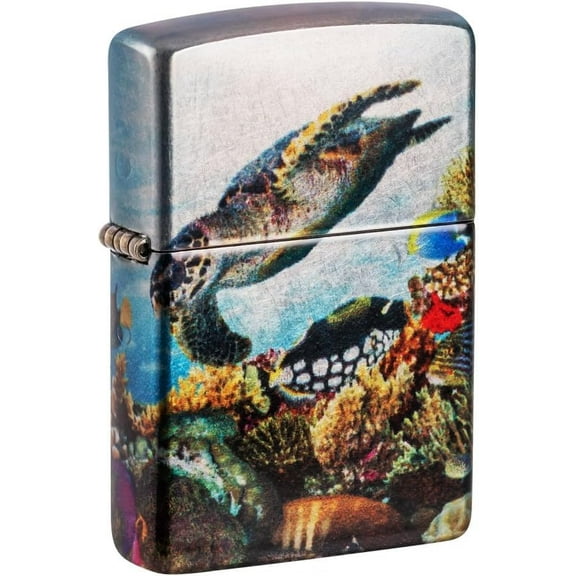 Zippo Lighter- Animals Outdoors Nature Windproof Lighter (Turtle 48780)