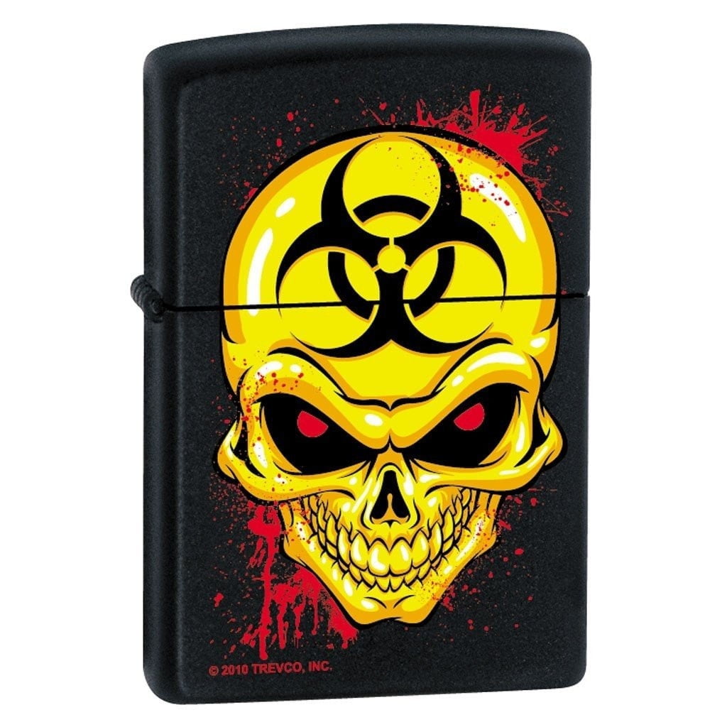 Zippo Lighter - Biohazard Skull - Walmart.com
