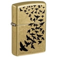 thumbnail image 1 of Zippo Lighter: Black Birds Flying - Street Brass 81742, 1 of 1