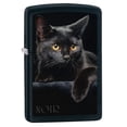 thumbnail image 1 of Zippo Lighter: Black Cat - Black Matte, 1 of 3