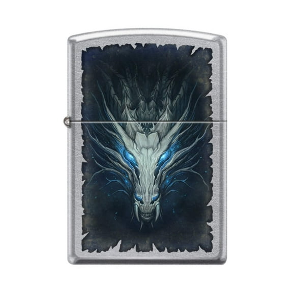 Zippo Lighter - Blue Eyed Dragon