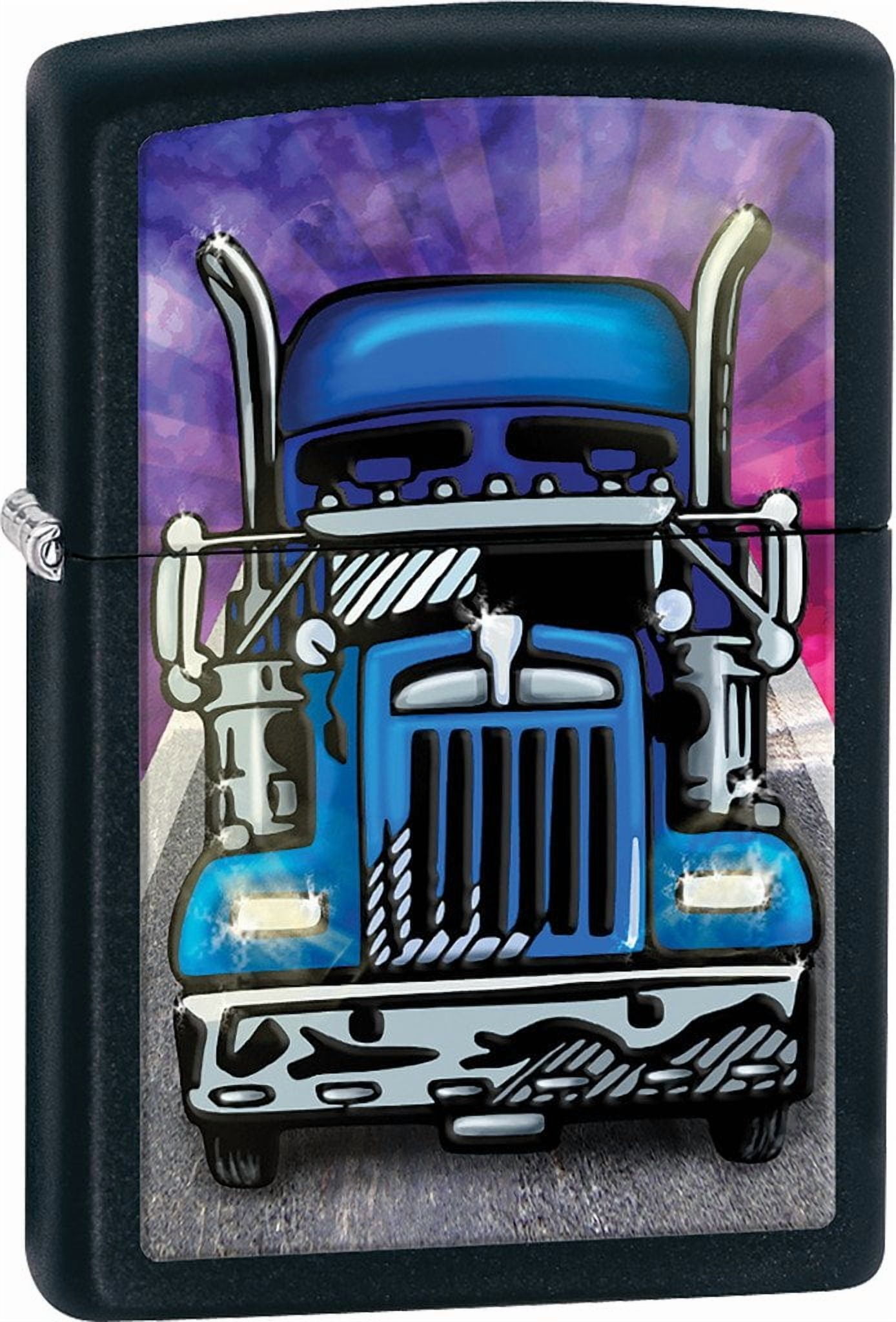 Zippo Lighter - Personalized Message Engraved on Backside for Tradesman or Craftsman Maintenance Worker Specialist (Truck Driver Z468)