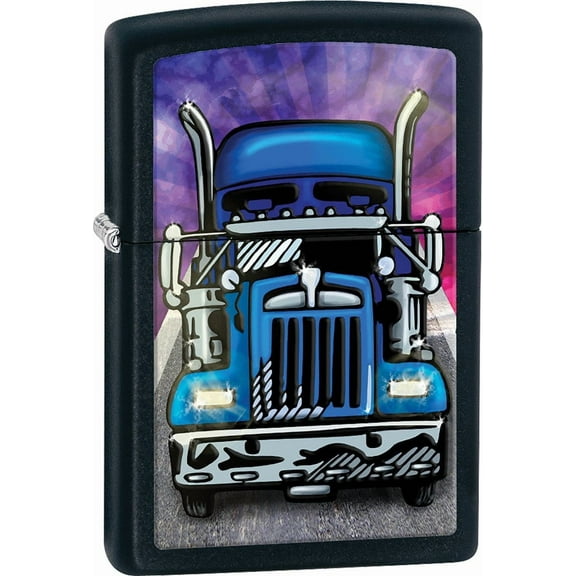 Zippo Lighter - Personalized Message Engraved on Backside for Tradesman or Craftsman Maintenance Worker Specialist (Truck Driver Z468)