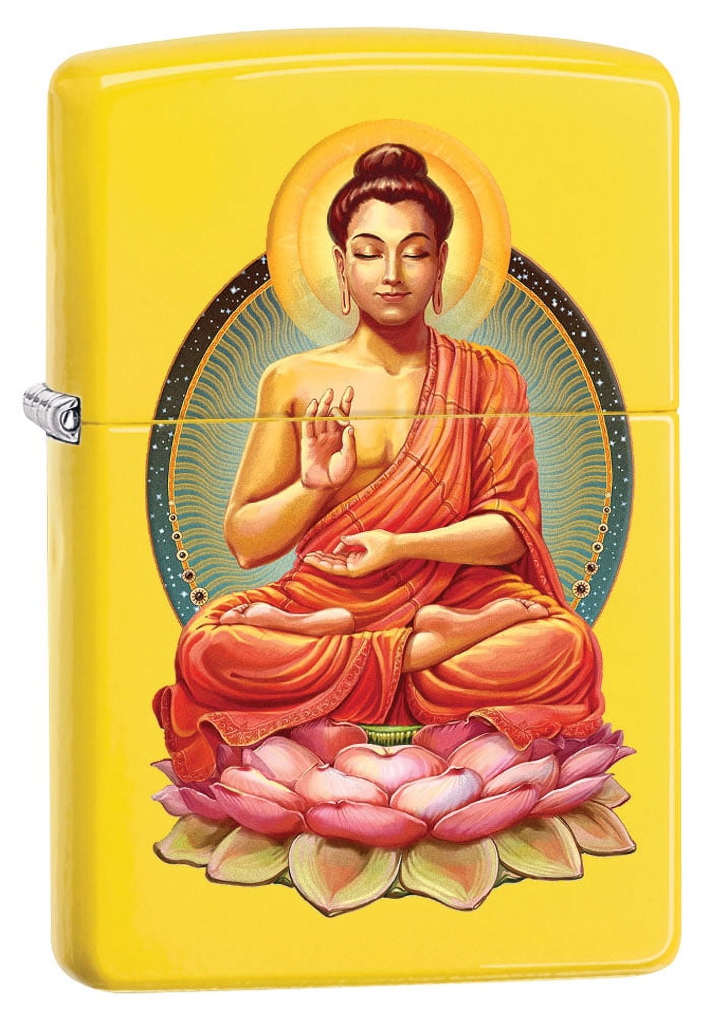 Zippo-Lighter-Buddha-on-