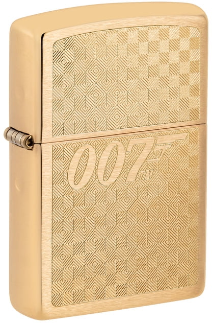 Zippo Lighter - Customized Engraved Message B Bond Bt 007 Gun Logo 46298