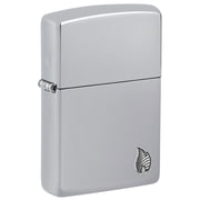 Zippo Lighter - Customized Engraved Message on Windproof Armor 46396