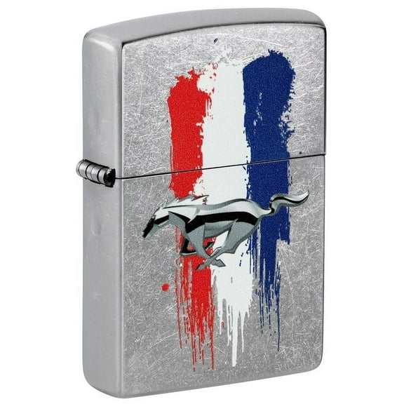 Zippo Lighter - Customized Engraved Message on Windproof Ford Mustang 46221