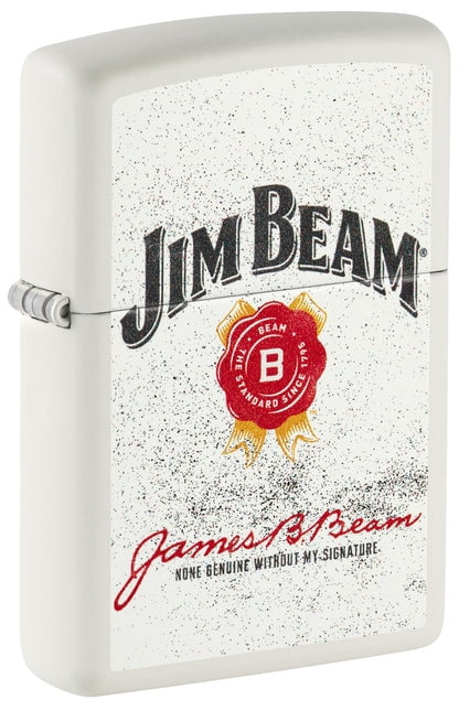 Zippo Lighter - Customized Engraved Message on Windproof Jim Beam 46306