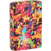 Zippo Lighter - Customized Message on Retro , Glow-in-The-Dark - 540 Color 46008