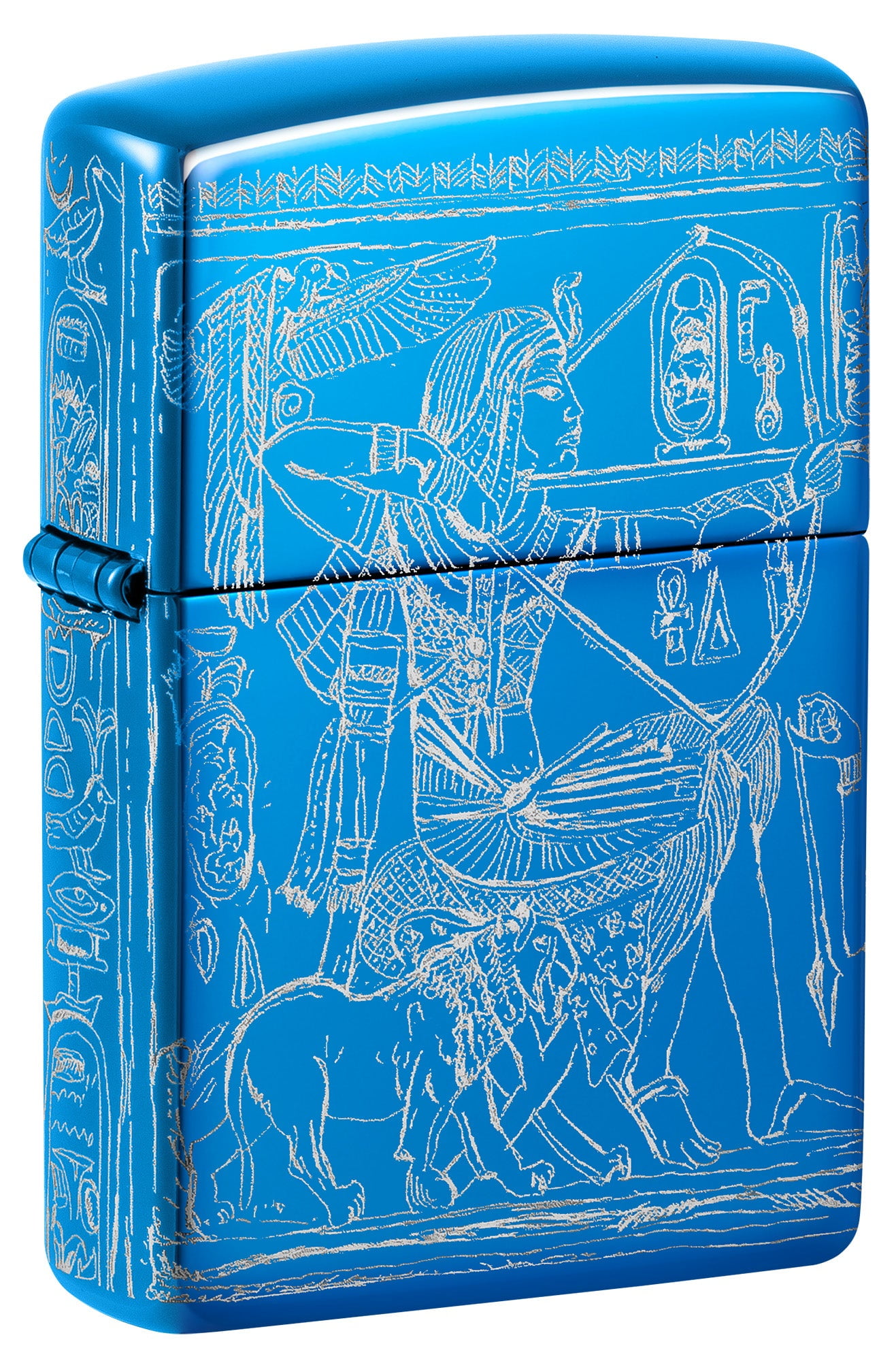 Zippo Lighter: Egyption Hieroglyphics, 360 Photo Image - High Polish ...