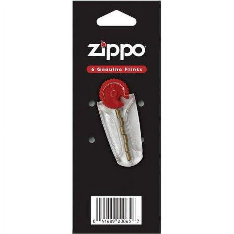 Zippo Lighter Flint & Wick 4 Value pack (12 Flints & 2 wick)