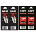 Zippo Lighter Flint & Wick 4 Value pack (12 Flints & 2 wick)