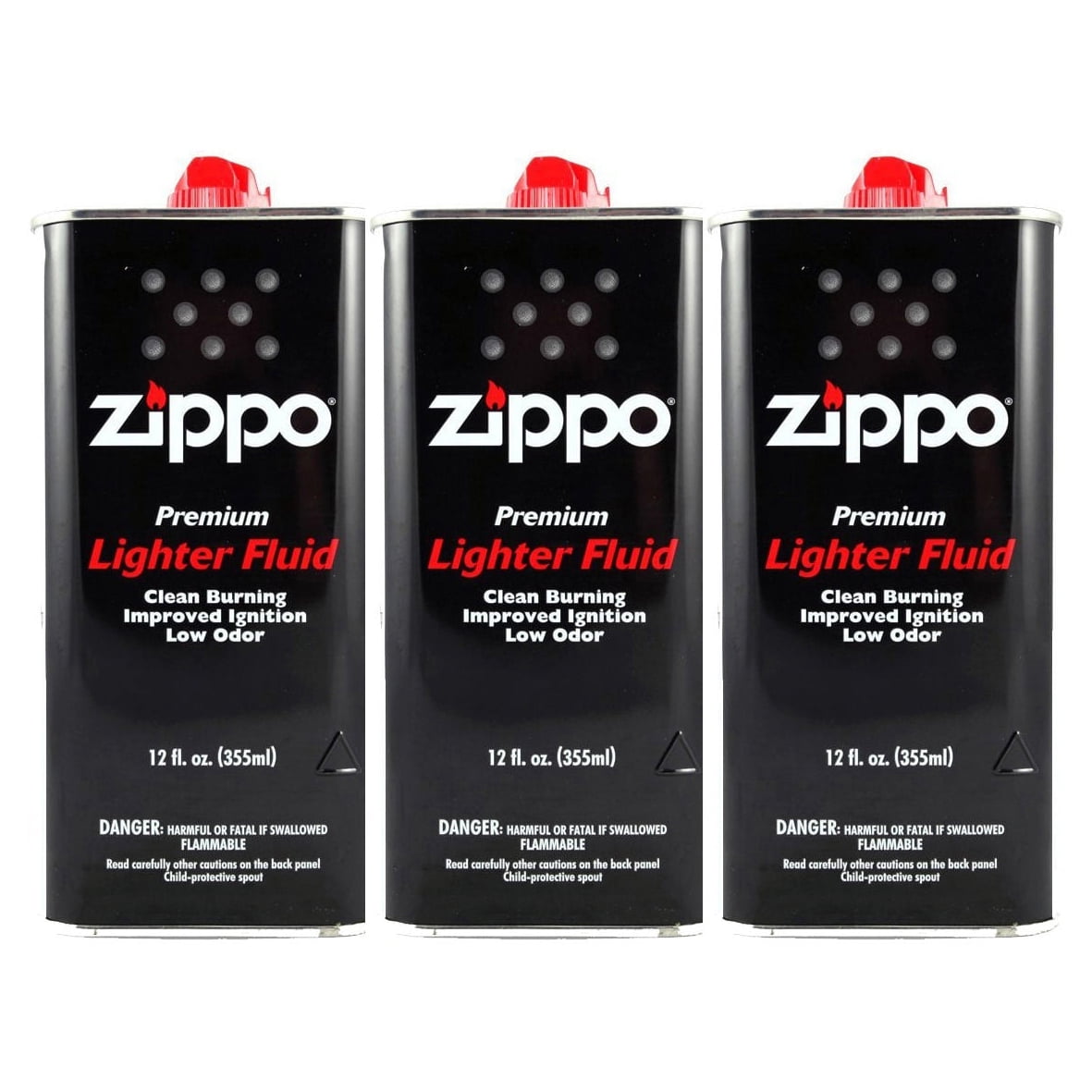 Zippo Lighter Fluid Fuel 12 fl.oz-3 Pack