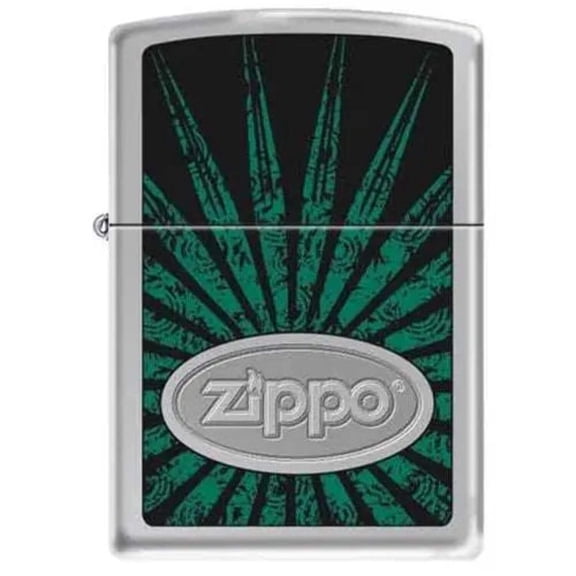 Zippo Lighter - Foliage High Polish Chrome