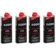 Zippo Lighter Fuel Fluid 4 oz 118ml - 4 Can
