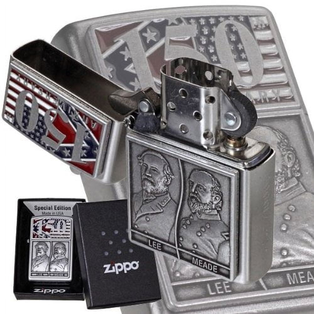 Zippo Lighter - Gettysburg 150th Anniversary Opposing Generals 