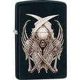 thumbnail image 1 of Zippo Lighter - Gladiator Skeleton Black Matte Windproof Lighter #Z291, 1 of 6