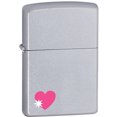 thumbnail image 1 of Zippo Lighter - Heart with Stars, 1 of 1