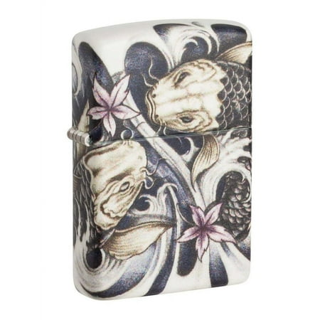 Zippo Lighter: Koi Fish, 540 Color - Matte 48393