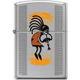 thumbnail image 1 of Zippo Lighter - Kokopelli High Polished Chrome, 1 of 2
