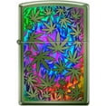 thumbnail image 1 of Zippo Lighter - Leaf Designs Indoor Outdoor Windproof Zippo Lighter (Leaf Chameleon #Z6030), 1 of 6