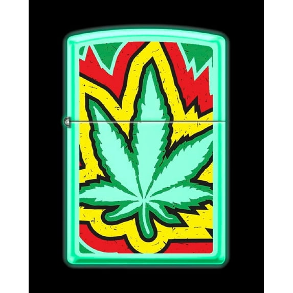 Zippo Lighter - Leaf Designs Indoor Outdoor Windproof Zippo Lighter (Leaf Z5540)