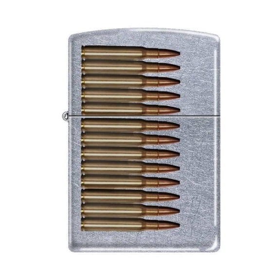 Zippo Lighter - Machine Bullets Street Chrome
