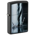 thumbnail image 1 of Zippo Lighter: Metal Drill, Raised Print - Black Matte 46115, 1 of 2