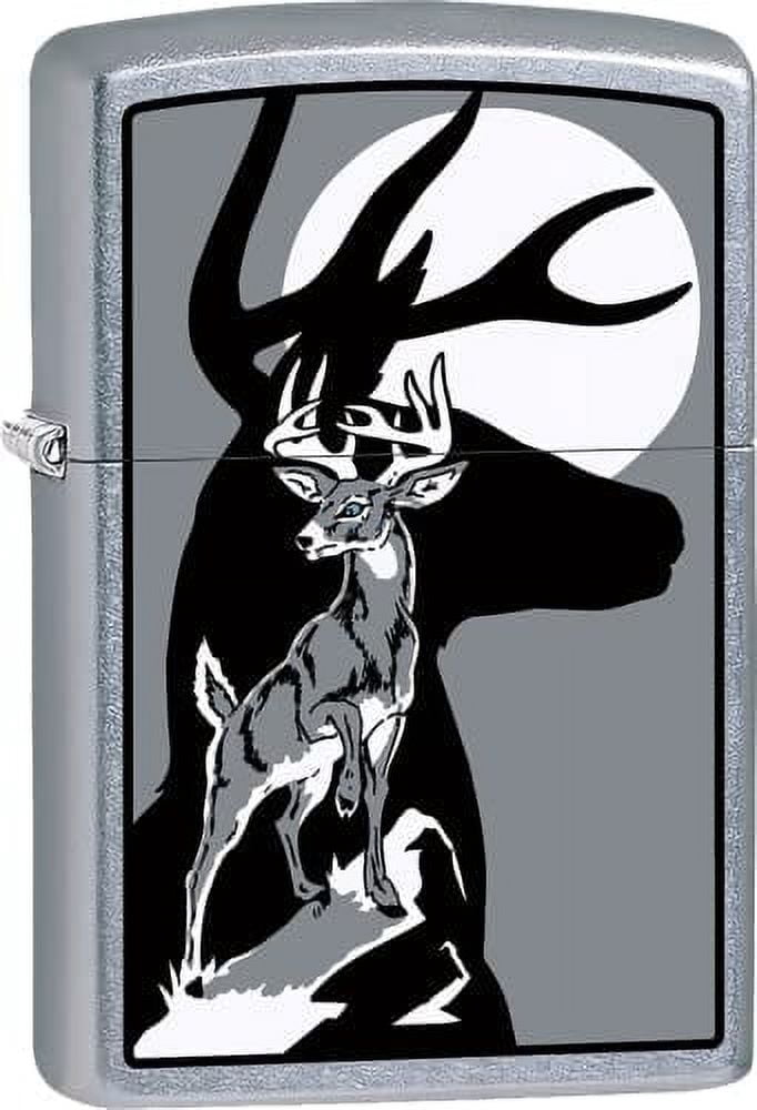 Zippo Lighter - Moonlight Deer Shadow Windproof Lighter #Z356