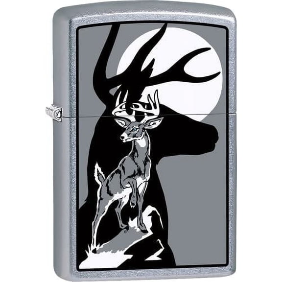 Zippo Lighter - Moonlight Deer Shadow Windproof Lighter #Z356