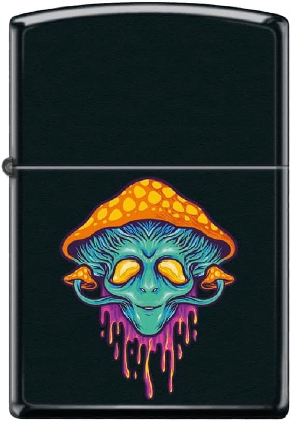 Zippo Lighter-Mushroom Trip Design Windproof Lighter (Mushroom #Z6013)