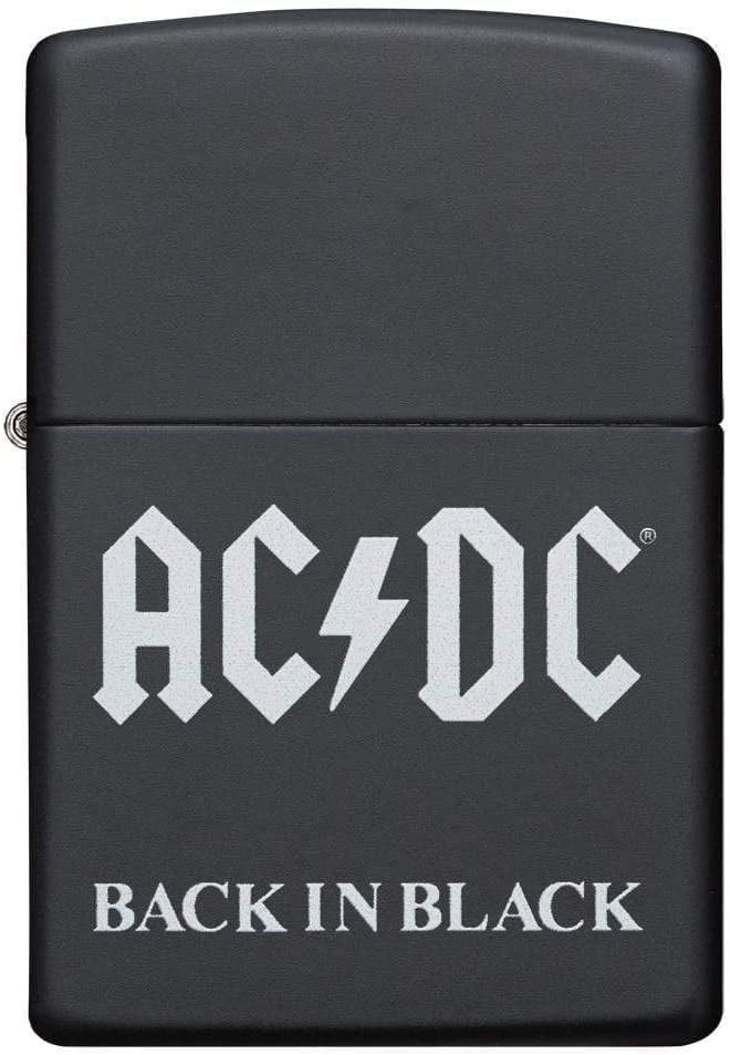 Zippo Lighter-Music Guitar Musical Note Matte Windproof Lighter (AC/DC ...