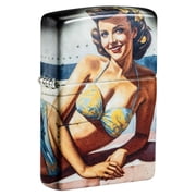 Zippo Lighter Nose Art Pin-up Girl - 540 Color 81689
