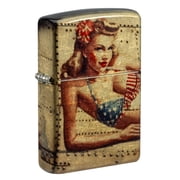 Zippo Lighter Nose Art Pin-up Girl - 540 Fusion 81687